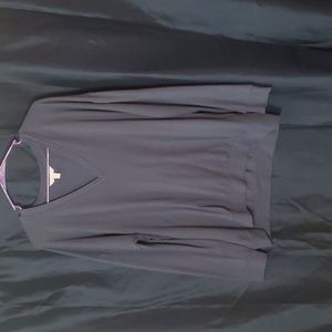 Banana Republic Gray V Neck Pullover